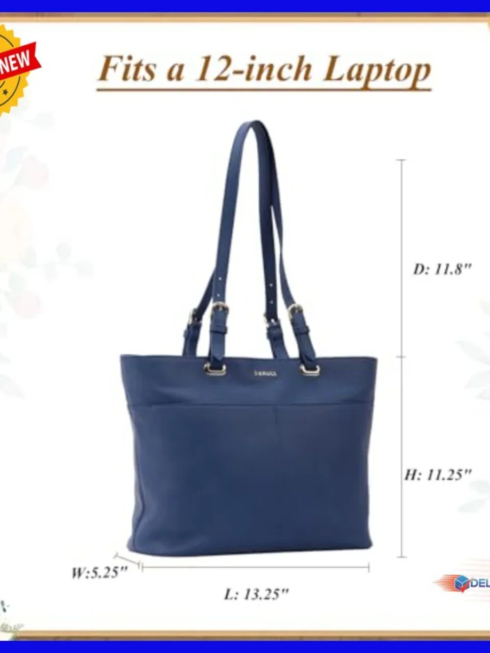 Large Leather Hobo Tote Bag with Adjustable Shoulder Strap